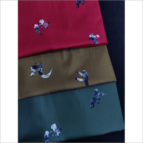 Twill Printed Shirting Fabrics