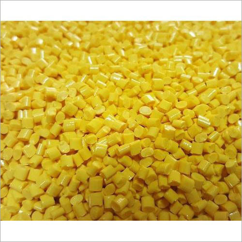 Reprocessed Granules - PP Material, Yellow Color, Semi-Inflexible Type | High Quality, Excellent Stream, Stretching & Fire Impediment Properties