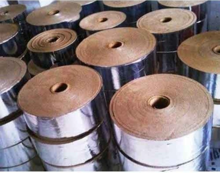 Silver Laminated Paper Roll
