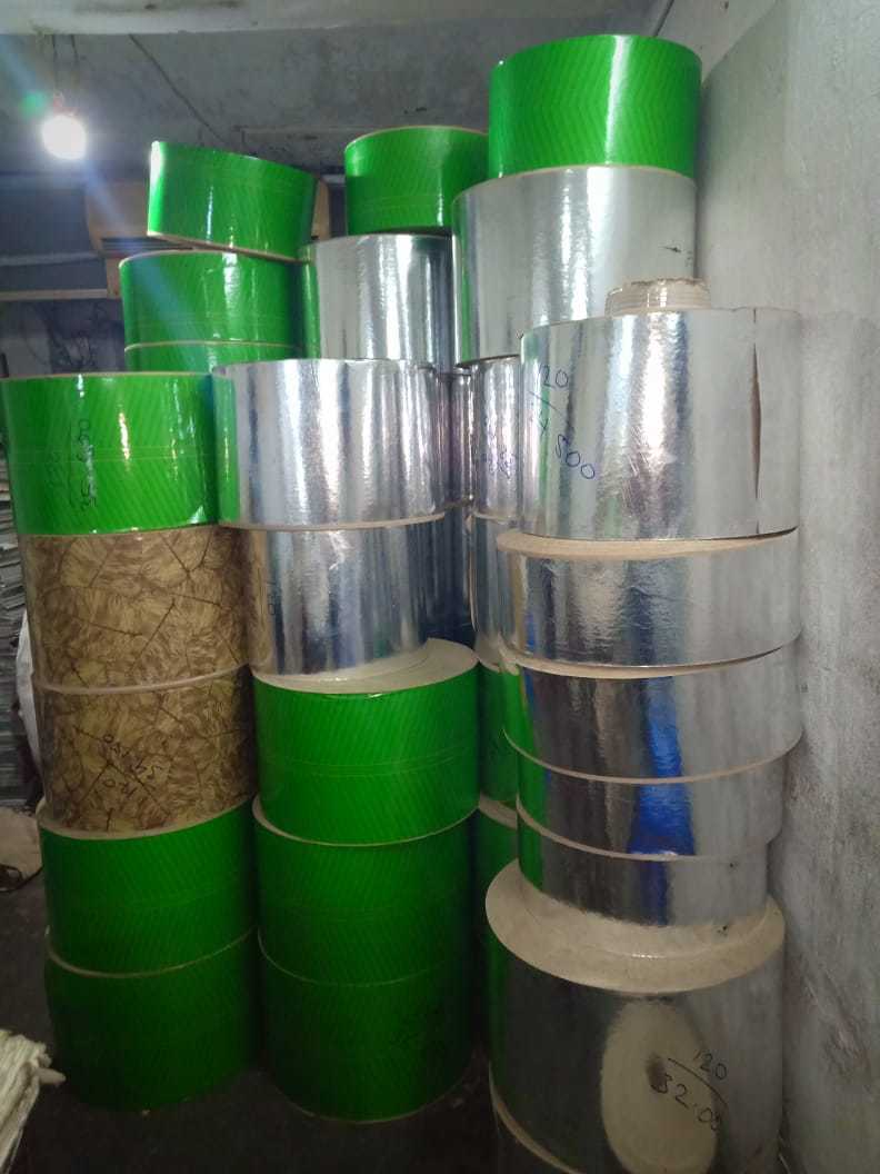 Silver Laminated Paper Roll