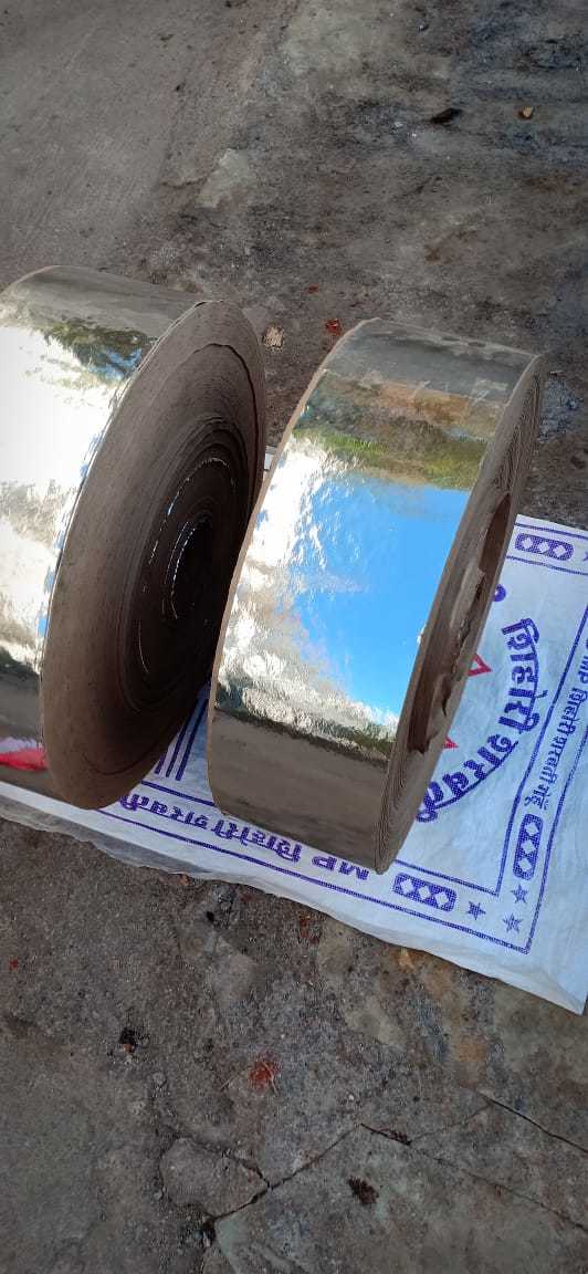 Silver Laminated Paper Roll