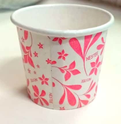 Printed Paper Cup - 40 Piece Packet | Itc Material, Available In Multiple Sizes 40-330 Ml, Printed Design
