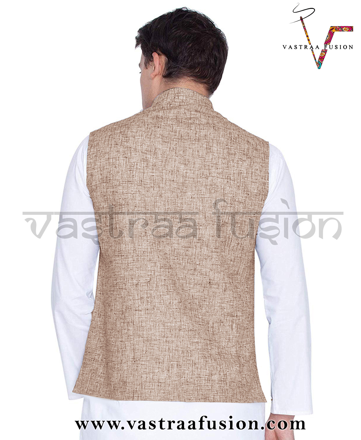 Men Plain Festive Wear Nehru Jacket - Cotton Blend, Regular Fit, Available In 25 Colours, Sizes 36 To 50 Inches, Sleeveless Style, Washable