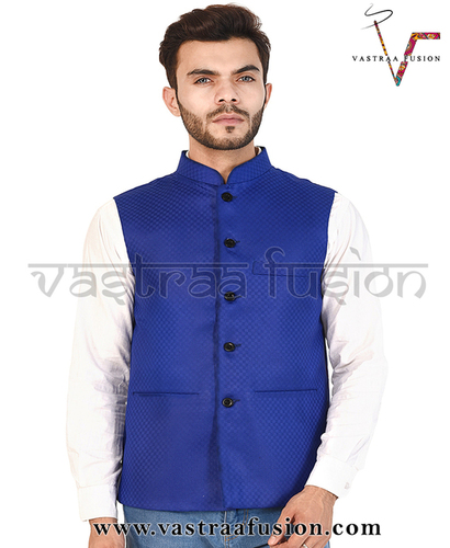 ऑल मेन प्लेन फेस्टिव वियर नेहरू जैकेट