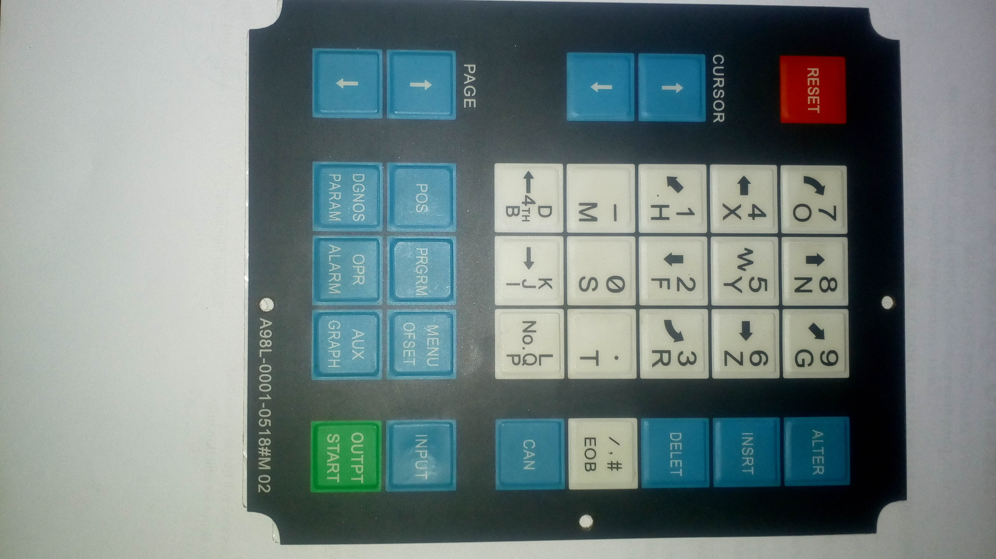 Soft Membrane Keypad - Metal Construction, Cnc Technology | Ergonomic Design With Enhanced Responsiveness And Durability