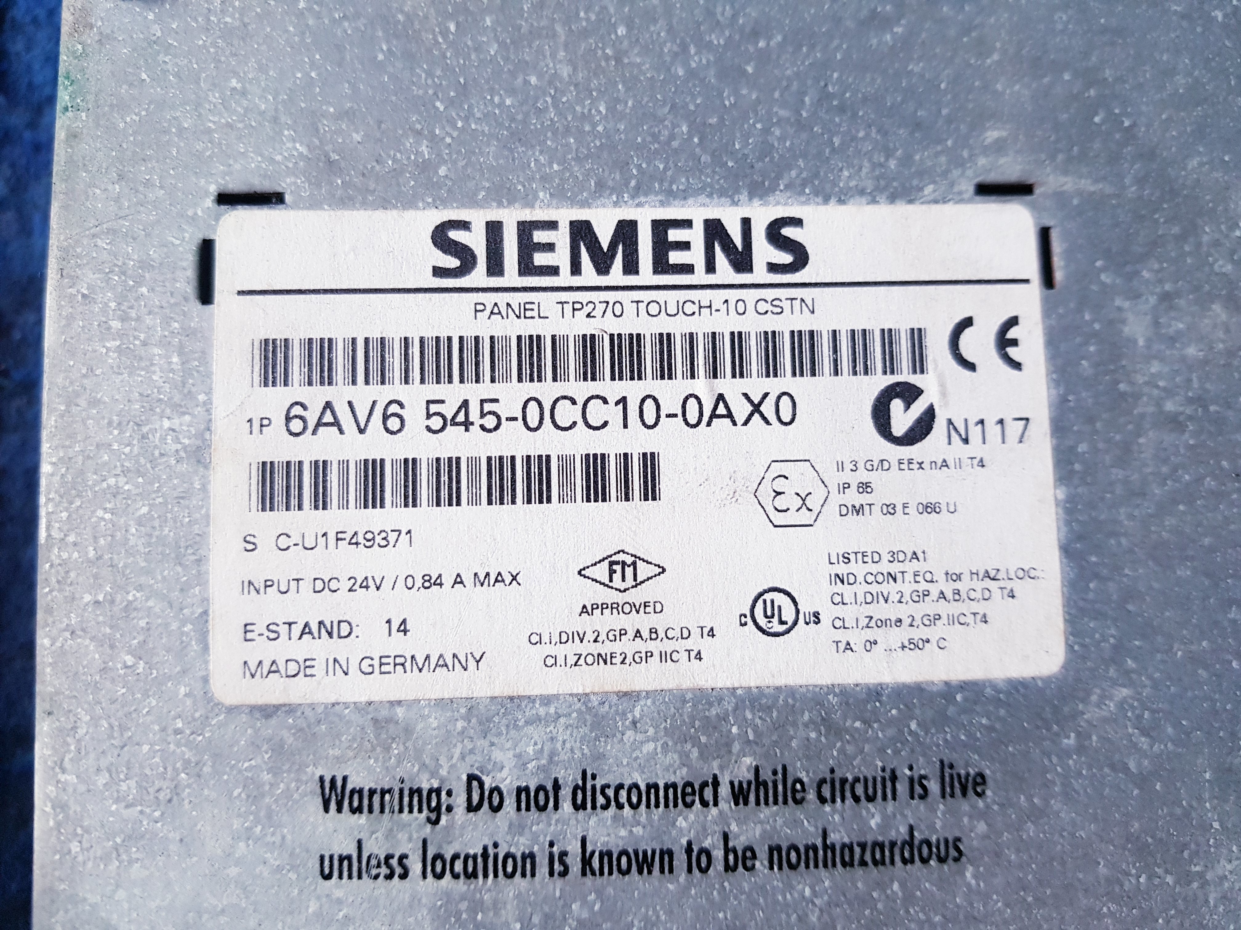 6av6 545-0cc10-0ax0