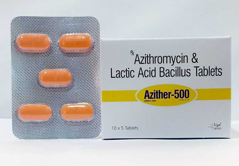 अजीथर-500 टैब। सामान्य दवाइयां