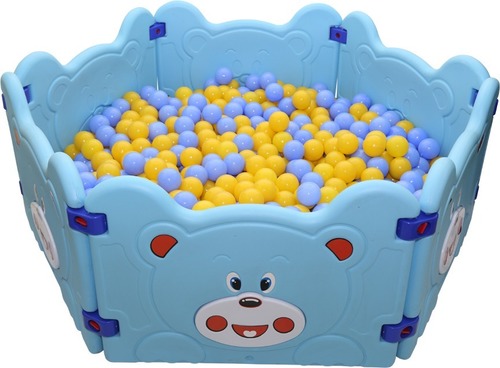 Plastic Elephant Ball Pool (6 Pcs Set)