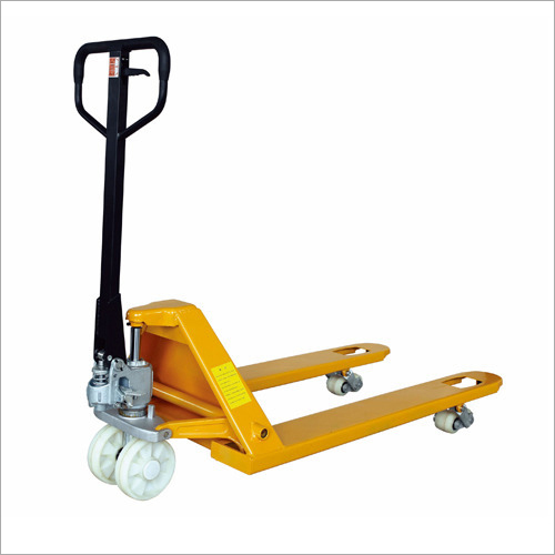 Hydraulic Pallet Truck - 2.5 TON Max Lifting Load, 200 mm Lifting Height - Strong, Durable, Easy To Operate, Yellow