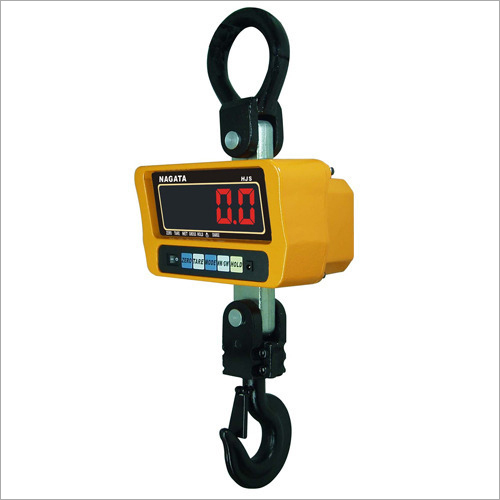 Crane Scale - 50 Ton Capacity | Digital Monitor Display, Battery Cum Electrical Power Supply, Die Casting Material