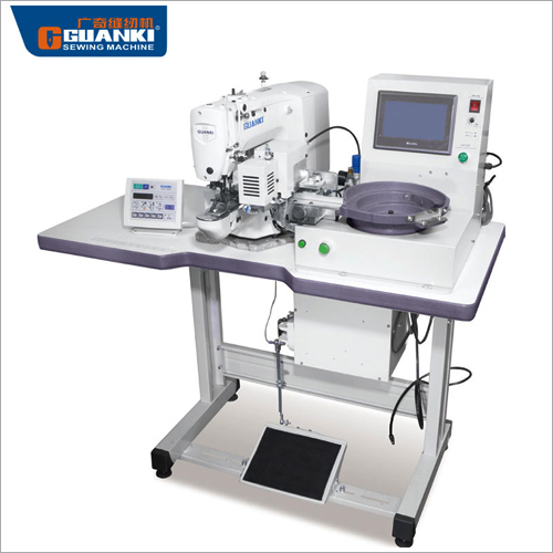 Automatic Feeding Button Sewing Machine