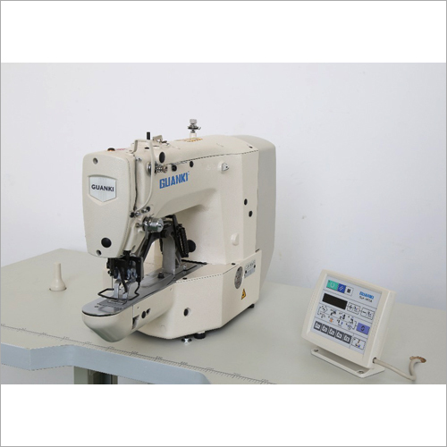 Electronic Bartacking Sewing Machine - Metal, 1000 X 600 X 1200mm | High Speed, Durable, Precise Stitching, Easy Operation, Automatic Thread Trimming