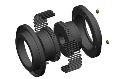 Steel Resilient Grid Coupling