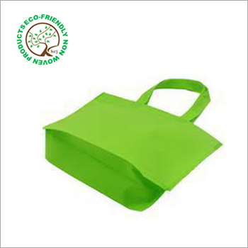 Green Non Woven Loop Handle Bag