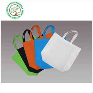 Green Non Woven Loop Handle Bag