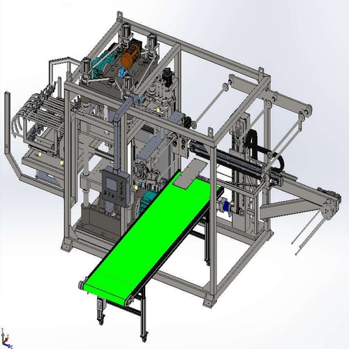 स्टील रूल डाई कटिंग के साथ जापानी स्टाइल कंटीन्यूअस ट्रिमिंग मशीन