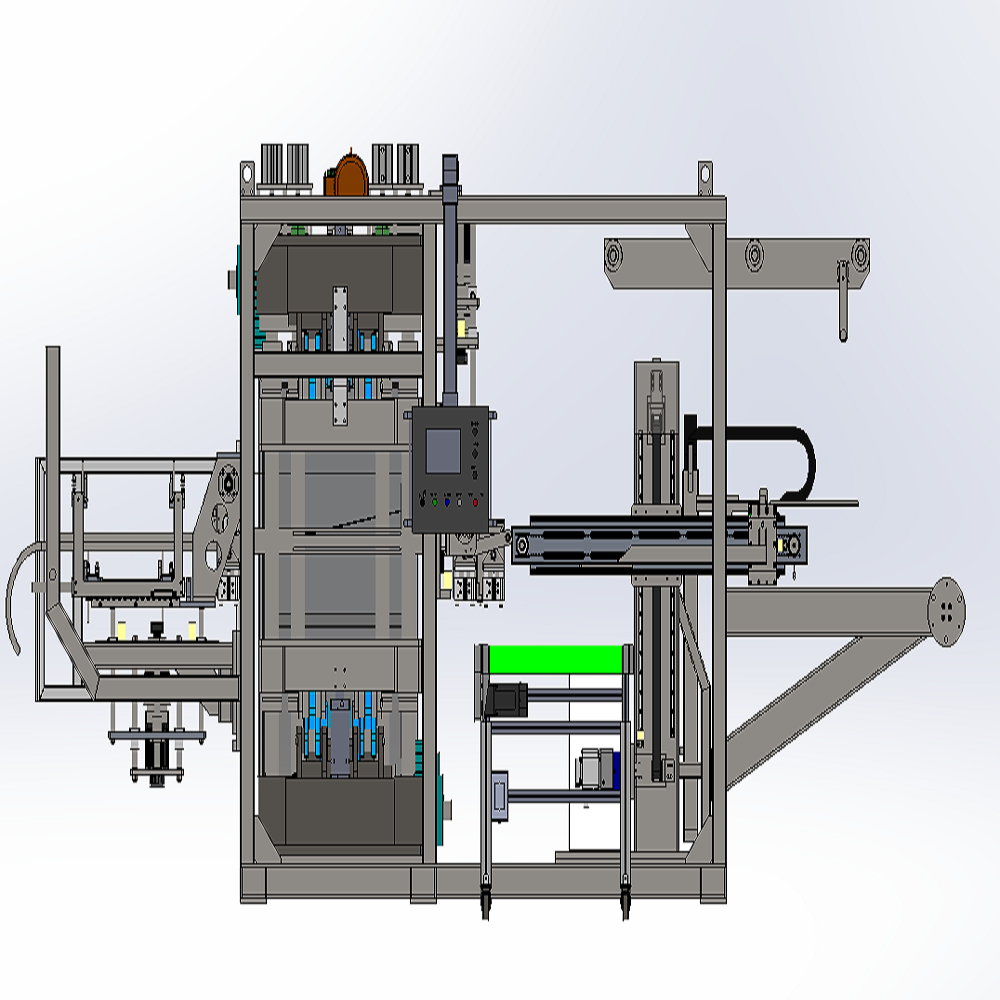 Automatic Japanese Style Continuous Trimming Machine With Steel Rule Die Cutting