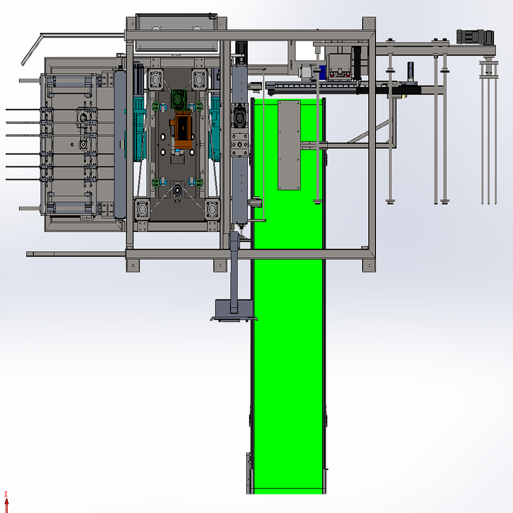Automatic Japanese Style Continuous Trimming Machine With Steel Rule Die Cutting