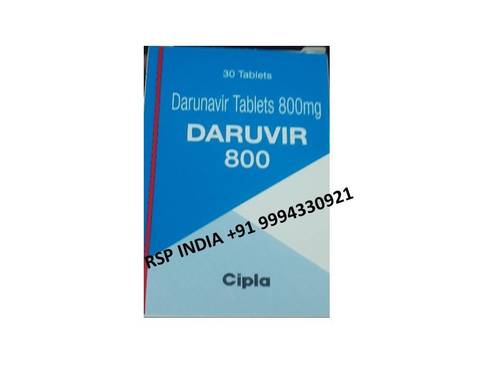 DARUVIR 800MG Tablets - 800mg, 30 Tablets Blister Pack | Darunavir, HIV-1 Protease Inhibition, Mature Virus Block
