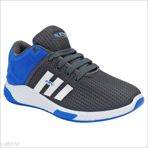 Soft Casual Shoes - Multiple Sizes Available | Blue and Grey/Logo: LKR, Comfortable Design for Everyday Wear