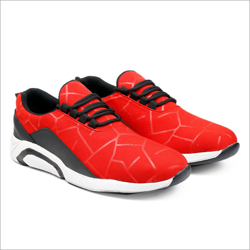 Air Casual Shoes - Red Color, Varies in Size | Sleek Design, Versatile for Everyday Wear