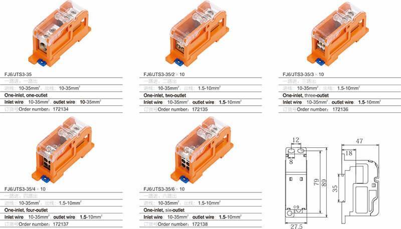 Din Rail Type Multi-purpose Energy Measuring Terminal Block