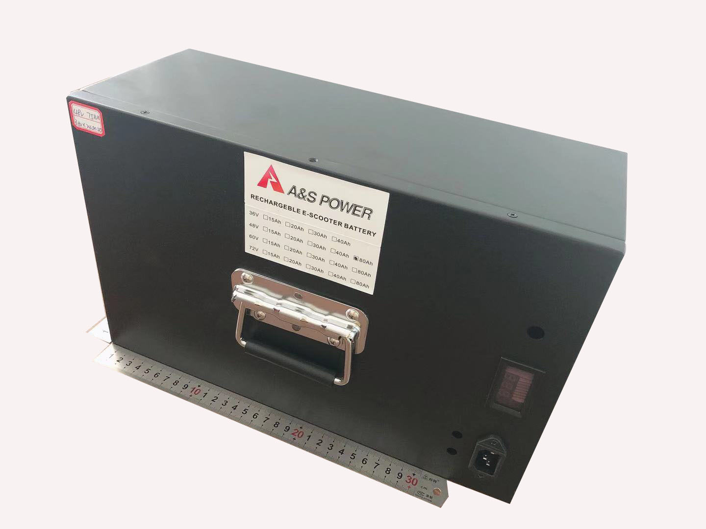 48v 80ah Lifepo4 E-bike E-scooter Battery Nominal Voltage: 48 Volt (V)