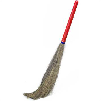 Floor Cleaning Broom - Durable Synthetic Bristle, Ergonomic Handle , Ideal For Everyday Use On Hard Surfaces And High Traffics Areas