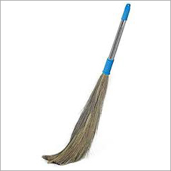 Floor Cleaning Broom - Durable Synthetic Bristle, Ergonomic Handle , Ideal For Everyday Use On Hard Surfaces And High Traffics Areas