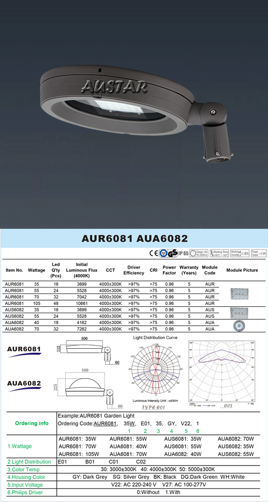 Led Lighting Aur6081