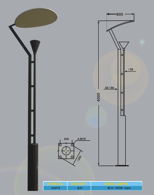 Park Lighting Au015
