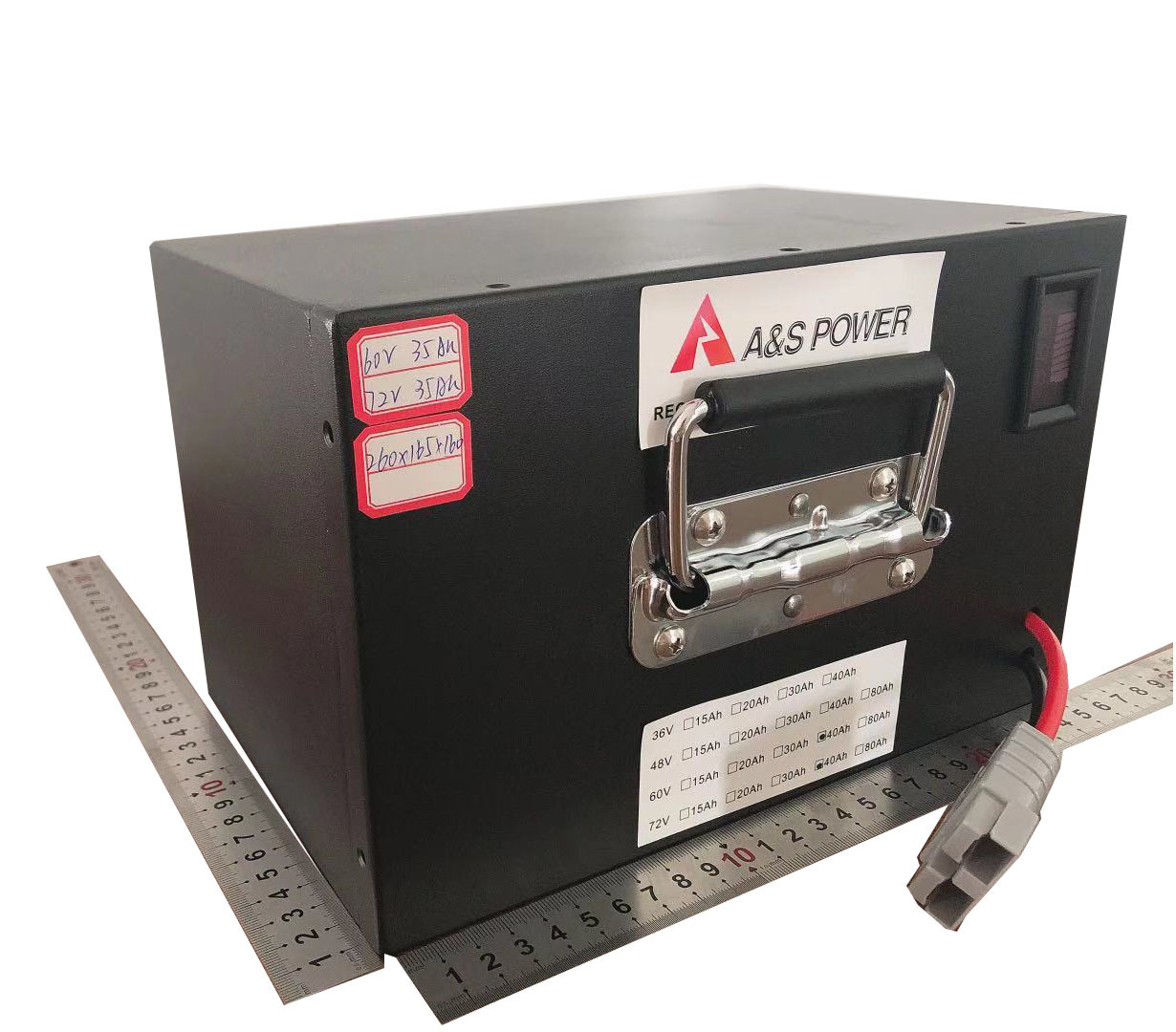 60v 40ah Lifepo4 E-bike E-rickshaw Battery Nominal Voltage: 60 Volt (V)