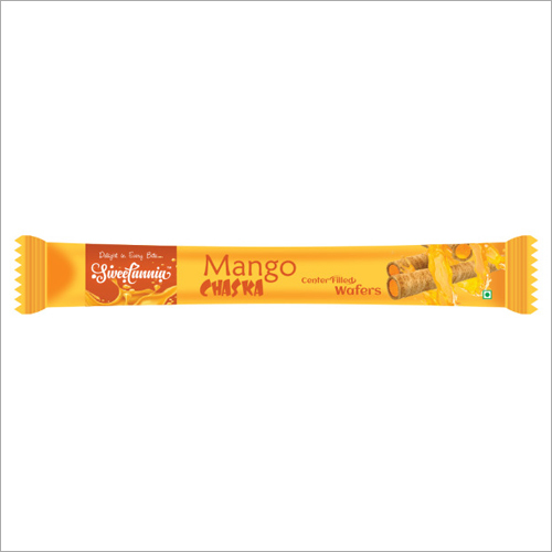 Mango Chaska Center Filled Wafers - Multi Grain Cream , Crisp And Rich Mango Flavor With Nil Fat Content, Shelf Life Of 6 Months