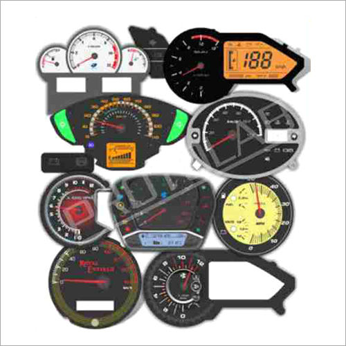 2d Print Thermoformed Dials Application: Electronic