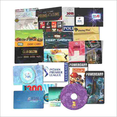 Different Color Plastic Smart Cards