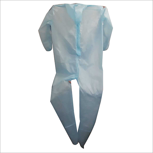 सफेद डिस्पोजेबल कवरॉल