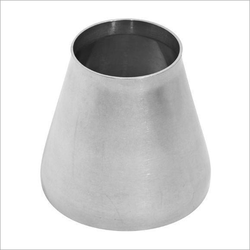 SS Concentric Reducer - 25-100 mm Size, Finished Polished Stainless Steel | 6 Kg/cm2 Pressure, Silver ASTM Standard