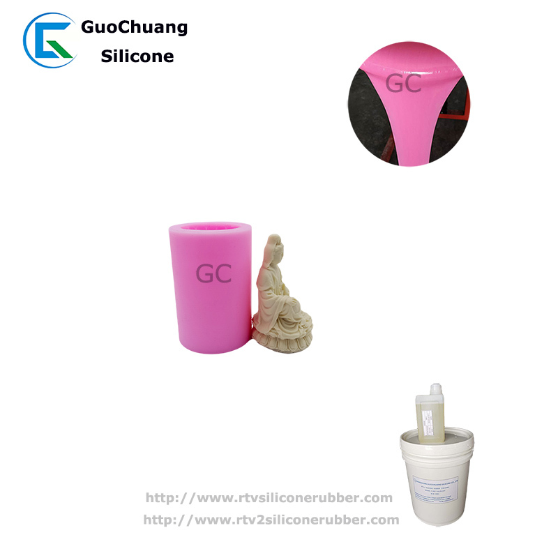 Platinum Cure Silicone Rubber Application: Making Molds For Soap Candle Craft Concrete Gypsum Products