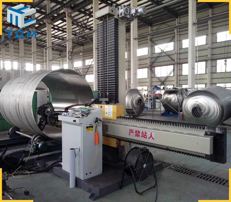 Automatic Stainless Steel Tank Mirror Surface Polishing Machine