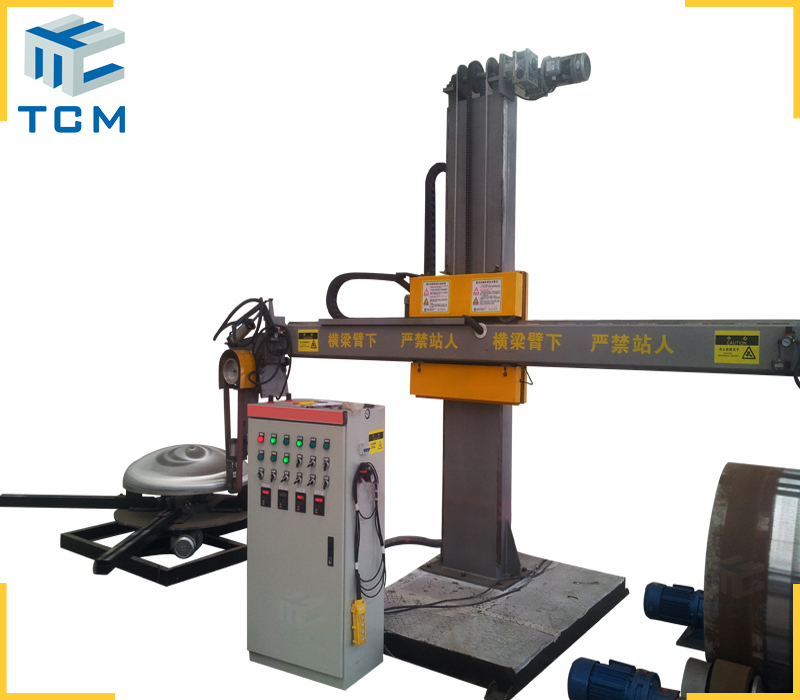 Automatic 2 In 1 Steel Tank Shell Tank Cap Polishing Machine