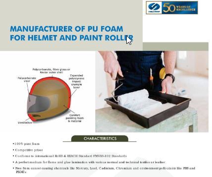 Paint Roller Foam - 3mm & 4mm Thickness, Eco-friendly White Sponge Material | Tear-resistant, Washable, Odorless, Large Surface Coverage