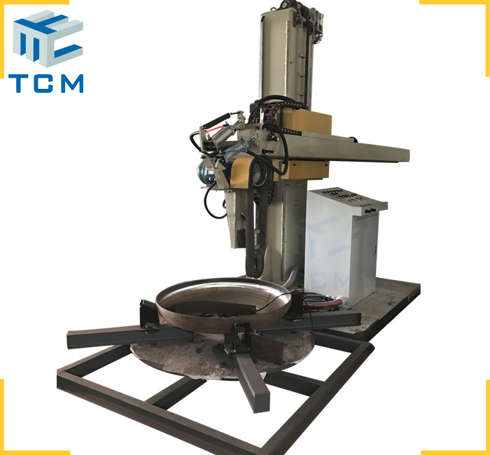 Dish End Interior Surface Automatic Grinding Machine Air Pressure: 0.6 Pa