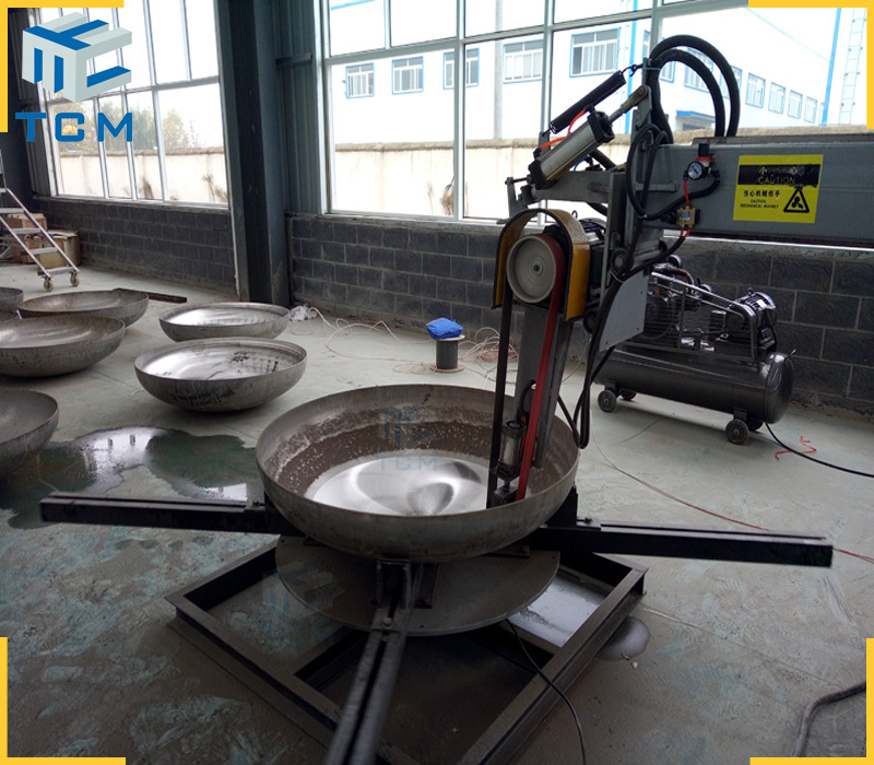Dish End Interior Surface Automatic Grinding Machine Air Pressure: 0.6 Pa
