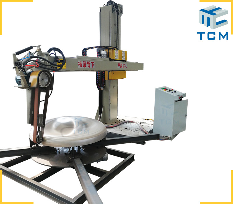 Steel Tank Cap Automatic Polishing Machine Air Pressure: 0.6 Bar