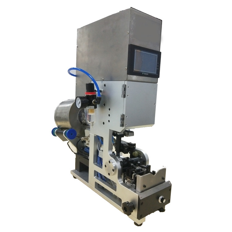 Touch Screen Operation Cost-effective Semi-auto Wire Sealing Station Waterproof Wire Seal Inserting Machine