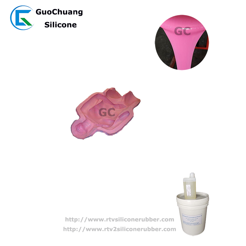 Translucent White Mold Making Liquid Silicone Rubber For Concrete Gypsum Sculpture Craft Molds Making