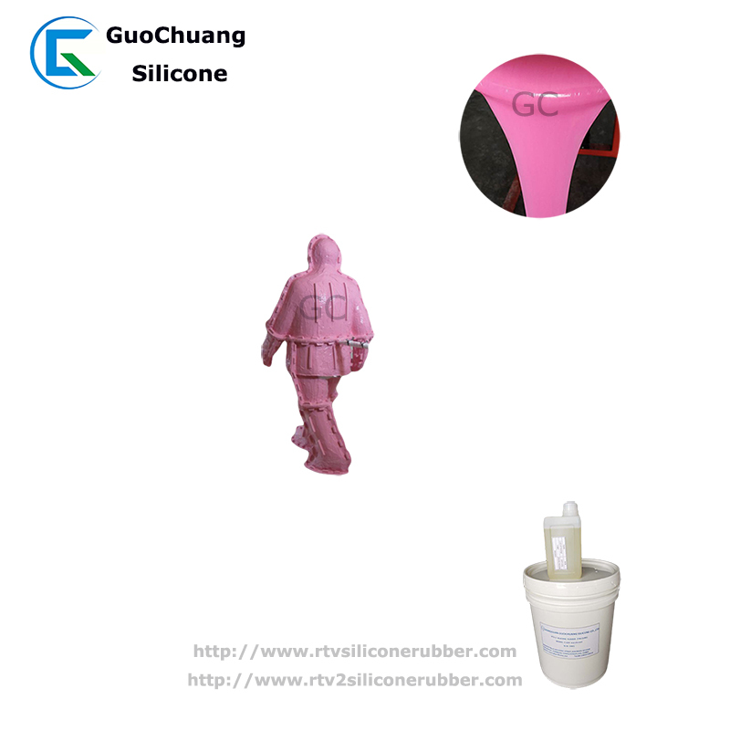 Translucent White Mold Making Liquid Silicone Rubber For Concrete Gypsum Sculpture Craft Molds Making