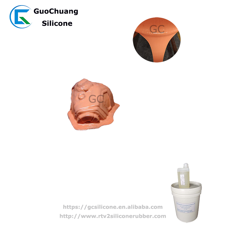 Translucent White Mold Making Liquid Silicone Rubber For Concrete Gypsum Sculpture Craft Molds Making