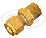 पुरुष कनेक्टर असेंबली (ट्यूब ओडी एक्स एनपीटी)