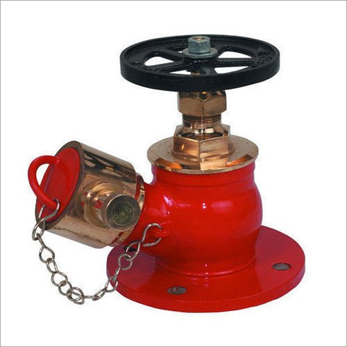 Hydrant Valve - CI & Brass Material, Roll Packaging, Color Coated Finish, Fire Fighting Application, Available in Red and Black